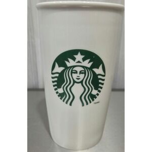 Starbucks Ceramic Coffee Mug Tumbler With Ceramic Lid‎ 2011